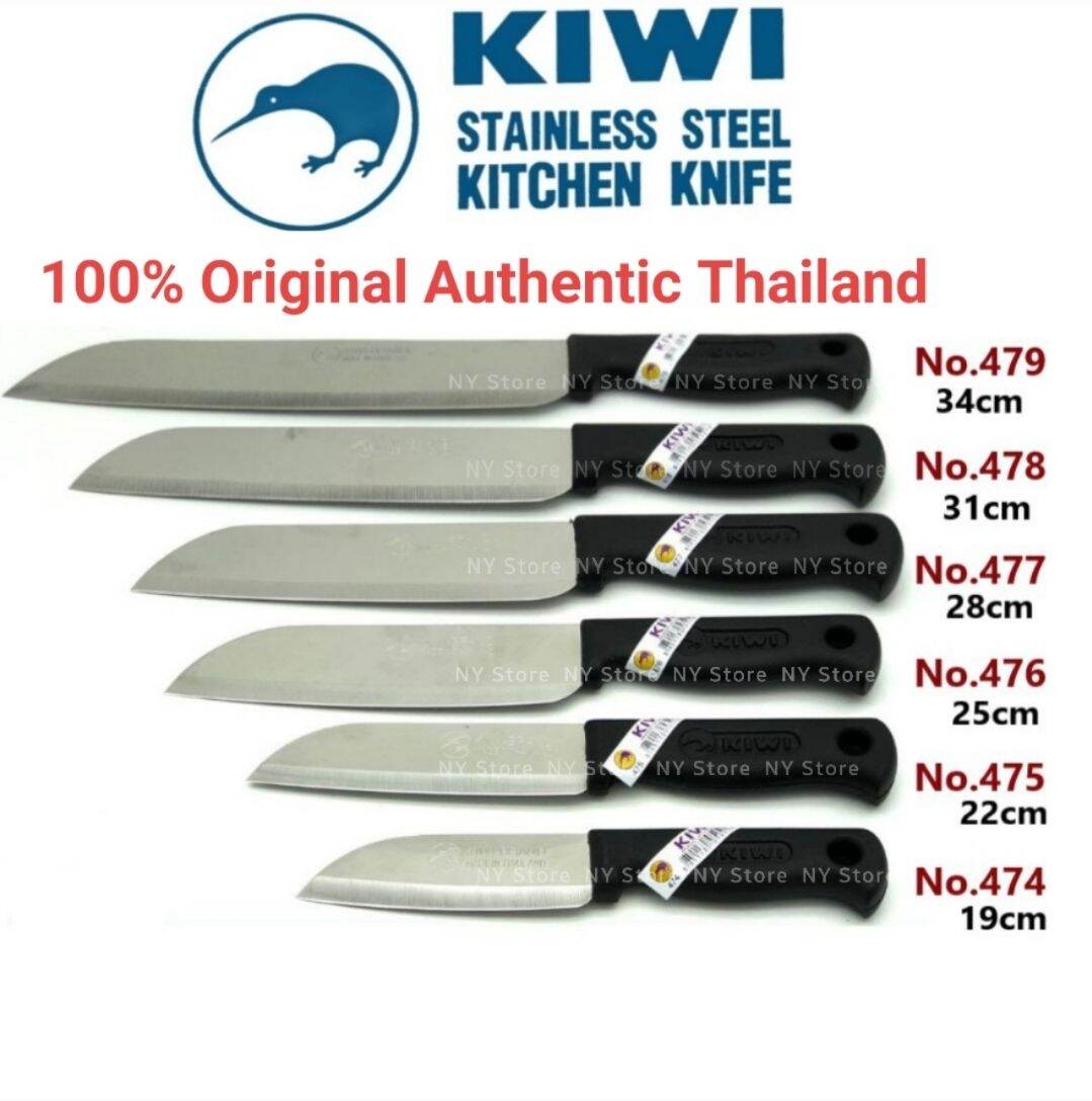 PISAU KIWI STAINLESS STEEL 4-8 INCHES KITCHEN KNIFE Paringknife Pisau  Plastichandle knife