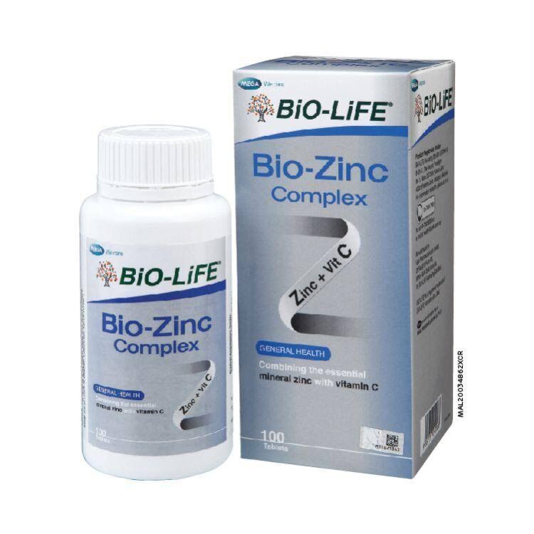 BIOLIFE Bio-Zinc Complex 100’s (Zinc + Vit C) CLEARANCE PROMO (Exp: 26 ...