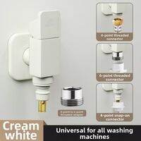 Submarine | Automatic Water Stop Brass Faucet Washer Adapter