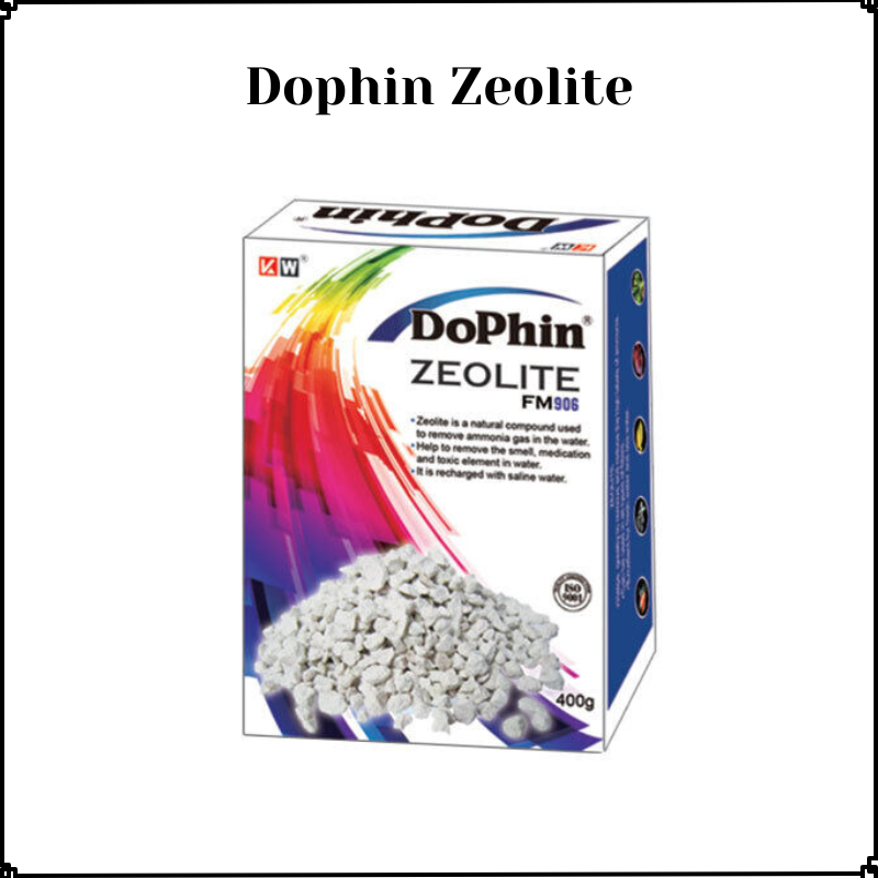 Dophin Zeolite toxic remover 400g (mesh bag included) FM906 Aquarium