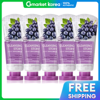 Kwail Nara | Fruit Kingdom Cleansing Story Grape Seed Deep Cleansing Foam 120g X 5