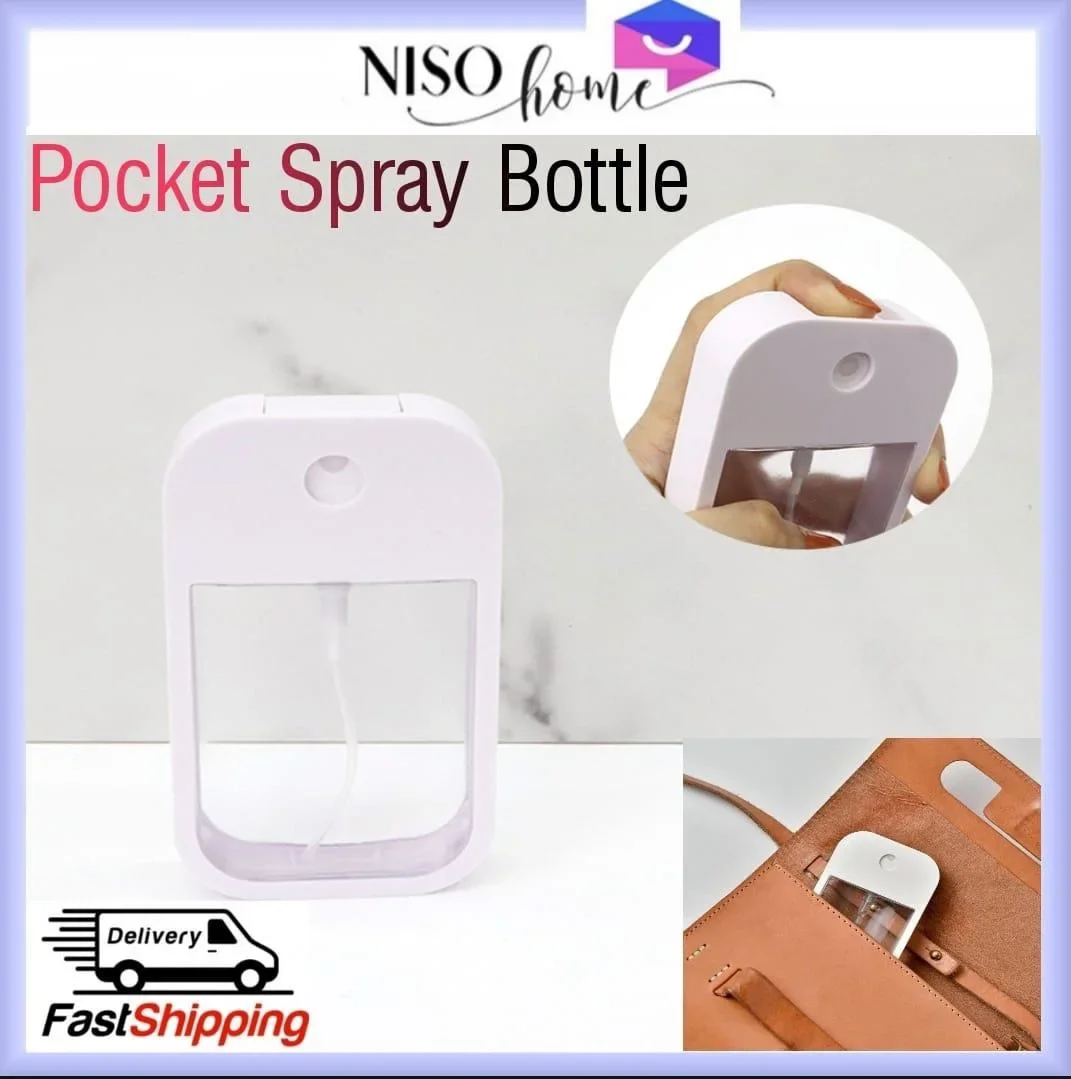 38ml Hand Sanitizer Card Type Spray Bottle For Pocket Sanitizer / Perfume Blossom