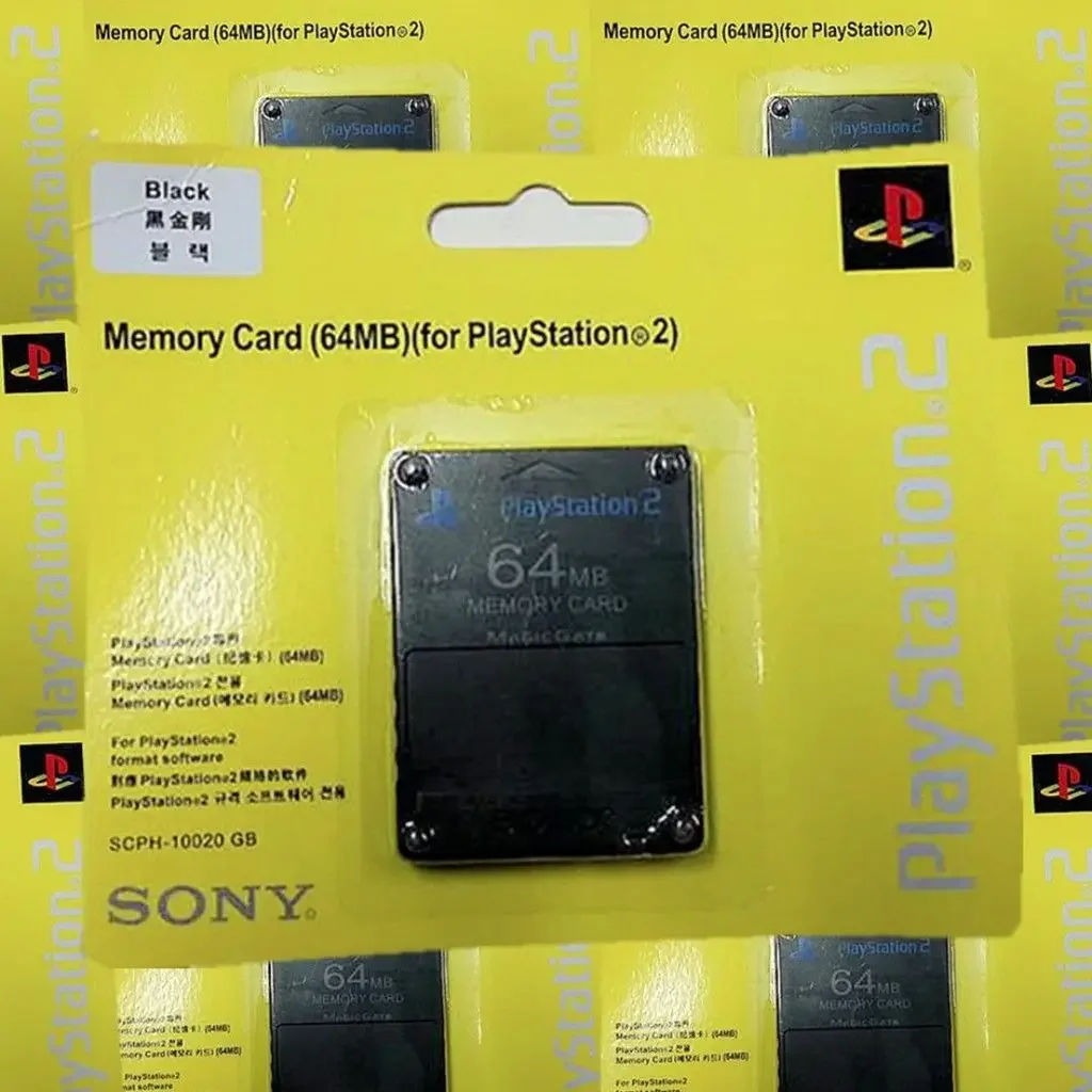 64MB PS2 memory card sony PlayStation 8MB