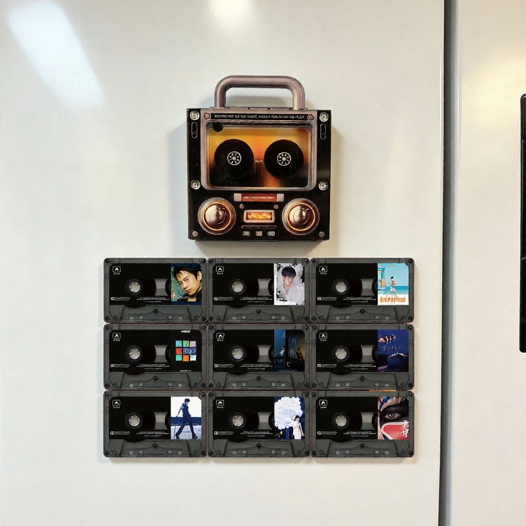 AMU·PIGGY | Music NFC Magnetic Sticker with Auto Play
