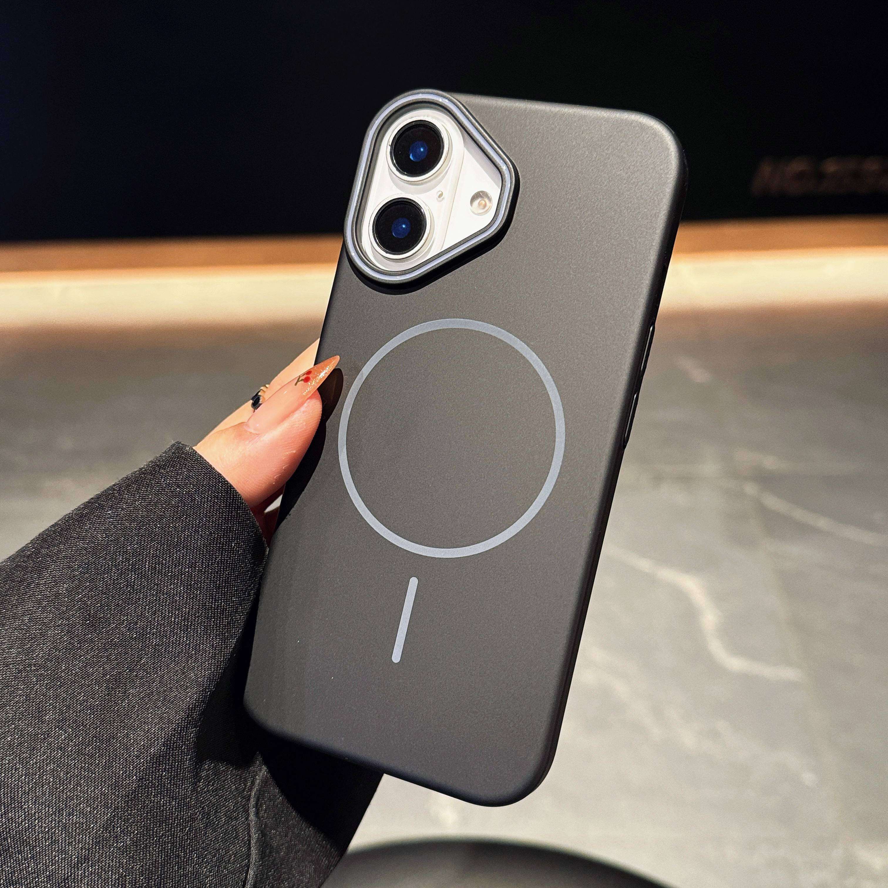 Magnetic Wireless Charging Magsafe Case For Iphone Series_voghion.com