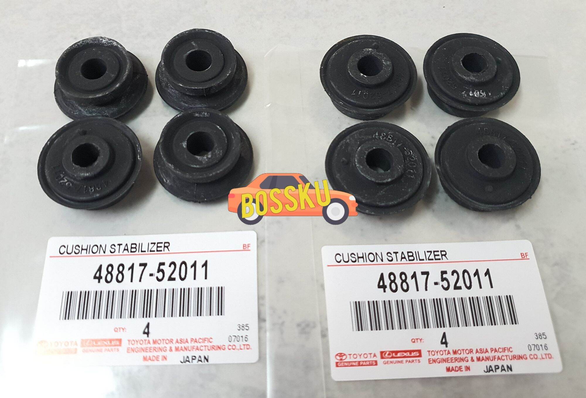 8 IN 1 SET STABILIZER LINK BUSH 4881752011 TOYOTA VIOS NCP42