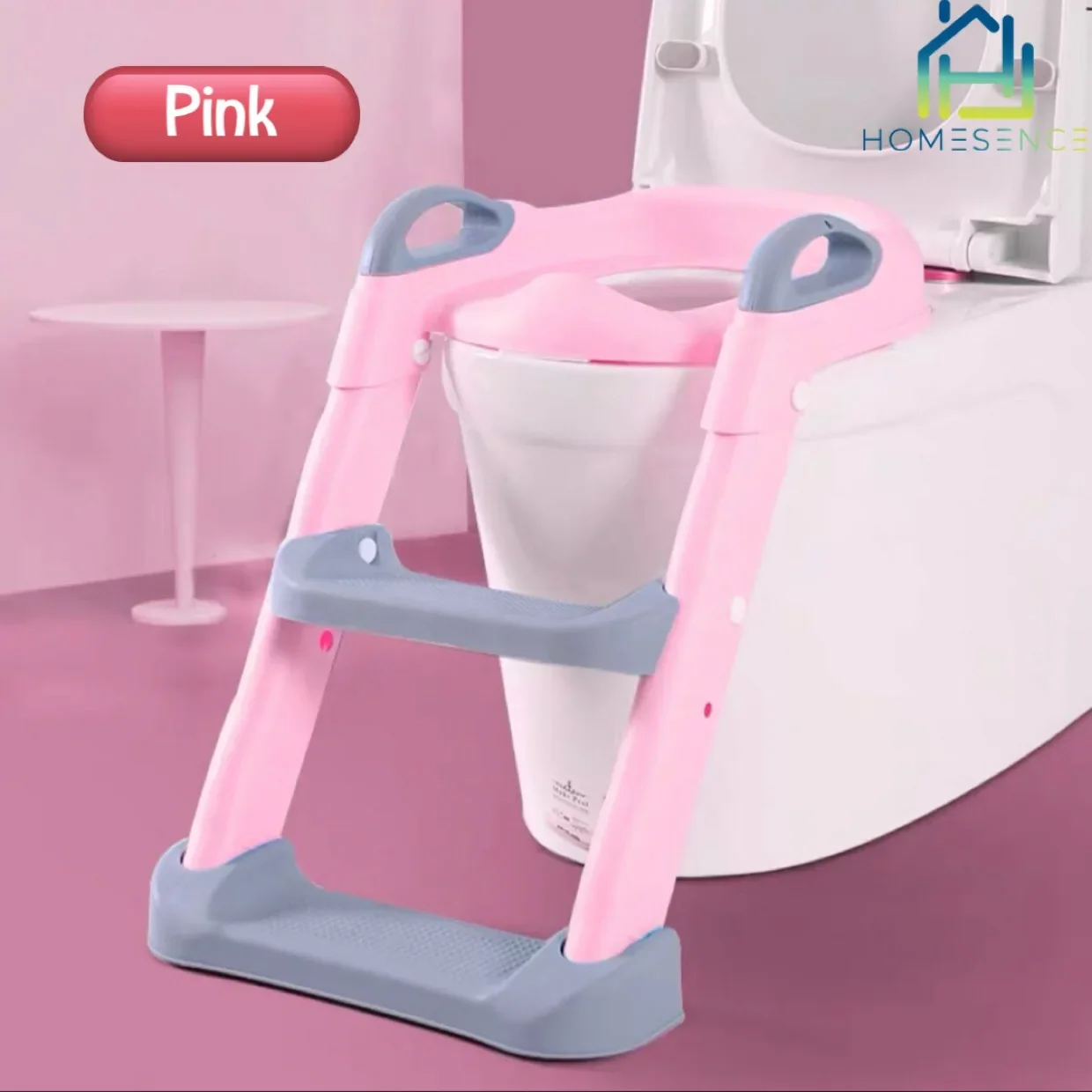 Toilet Potty Ladder Training Seat Adjustable Ladder Nursery for Kids Child Potty (1)