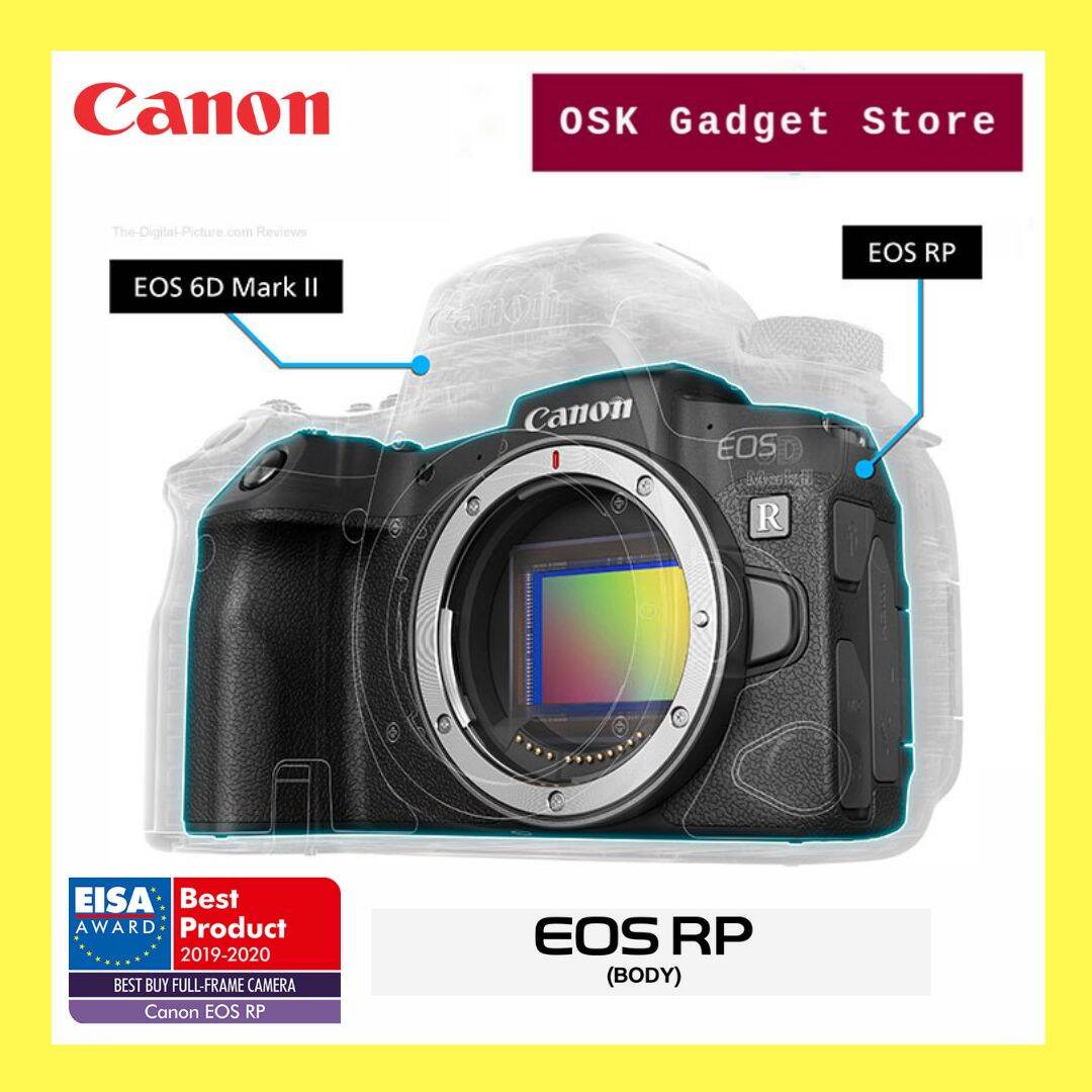 Mirrorless Camera Canon 6d Mark Ii Vs R Rp Vs Is Canon 6d