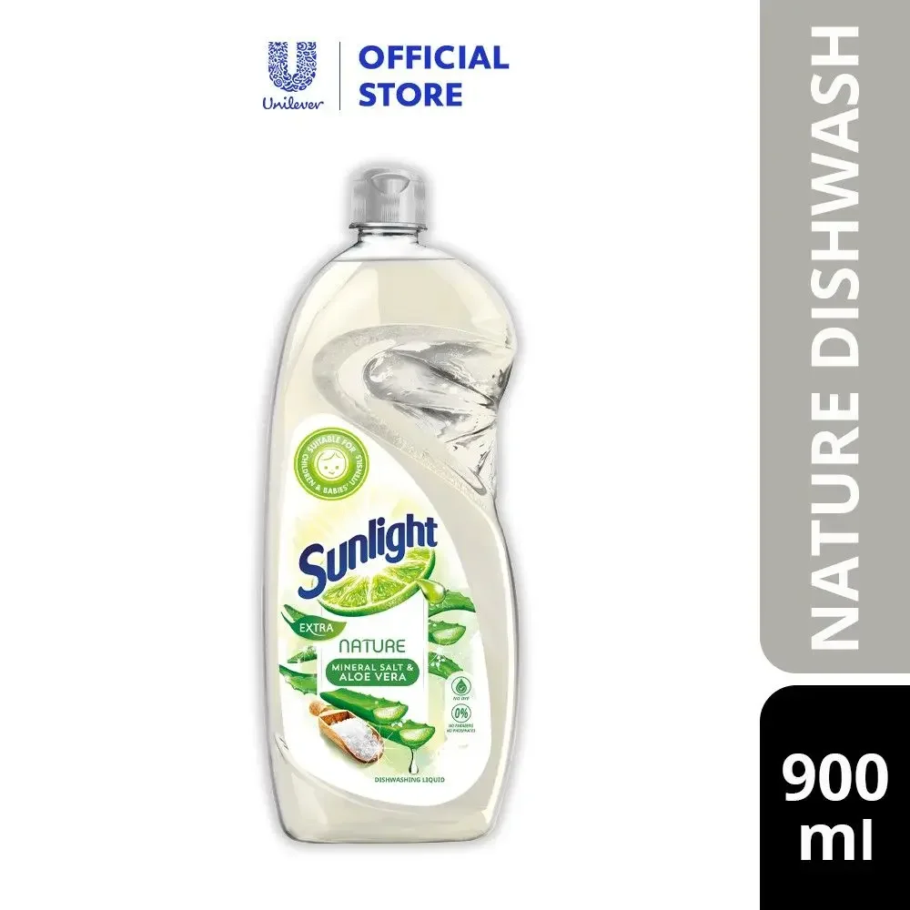 Sunlight Dishwash Liquid Extra Nature 900ml READY STOCK