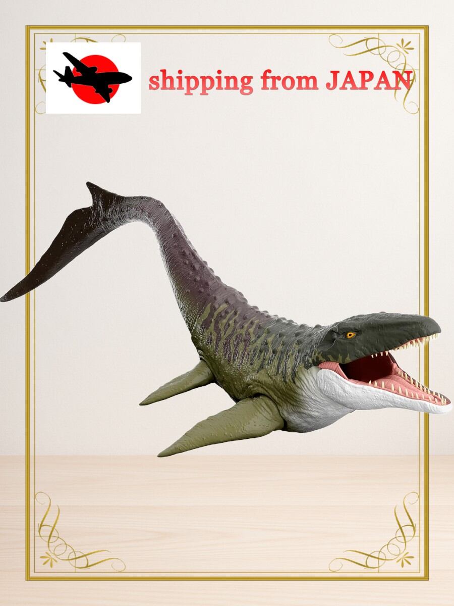 Large Jurassic Dinosaur Statue, 93 Cm. Green Color. Produced by Mattel. for Children Aged 4 Years and Up. Shipped from Japan. ราคา 7,900 บาท*ส่งฟรี