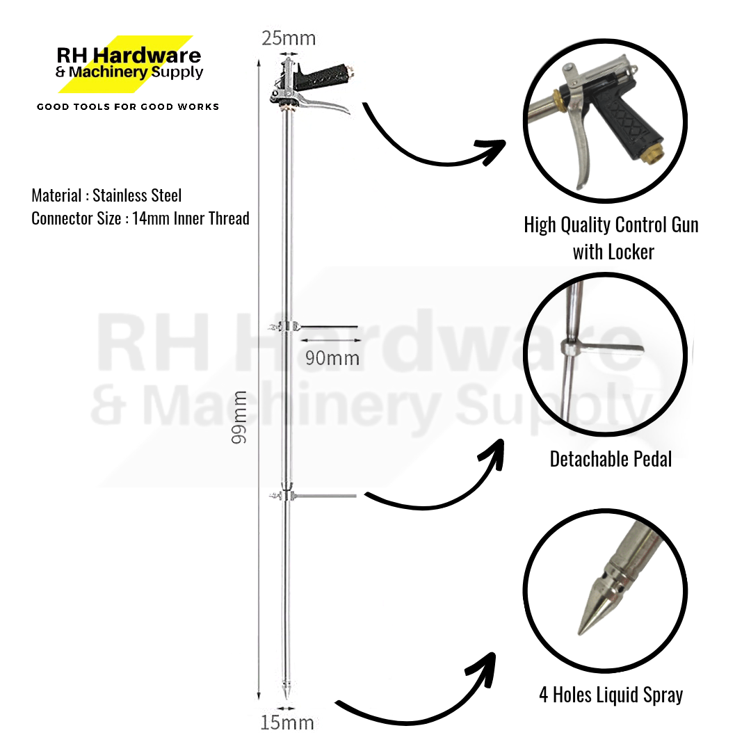 [Ready Stock]Termite Chemical Injection Gun/SubSlab Injector Tools