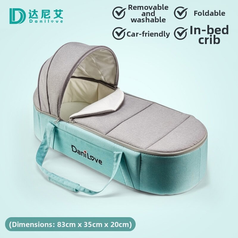 Portable Newborn Travel Carrier Basket Infant Sleep Bed