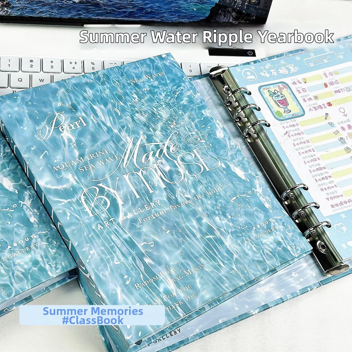YUYOU | Aesthetic Unique Student Memory Book Notelet Book