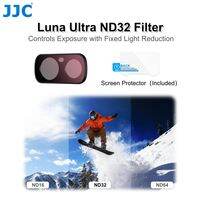 JJC Magnetic Lens Filter for Insta360 Luna Ultra Black Diffusion 1/4 ND16 ND32 ND64 Light Pollution Reduction UV 6 Points Star Filter Multi-Coated Optical Glass Include Screen Protector