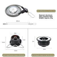 Campingmoon | Explosion-proof Switch Flat Gas Tank Valve Flame Adjustment Gas Stove Extension Pipe
