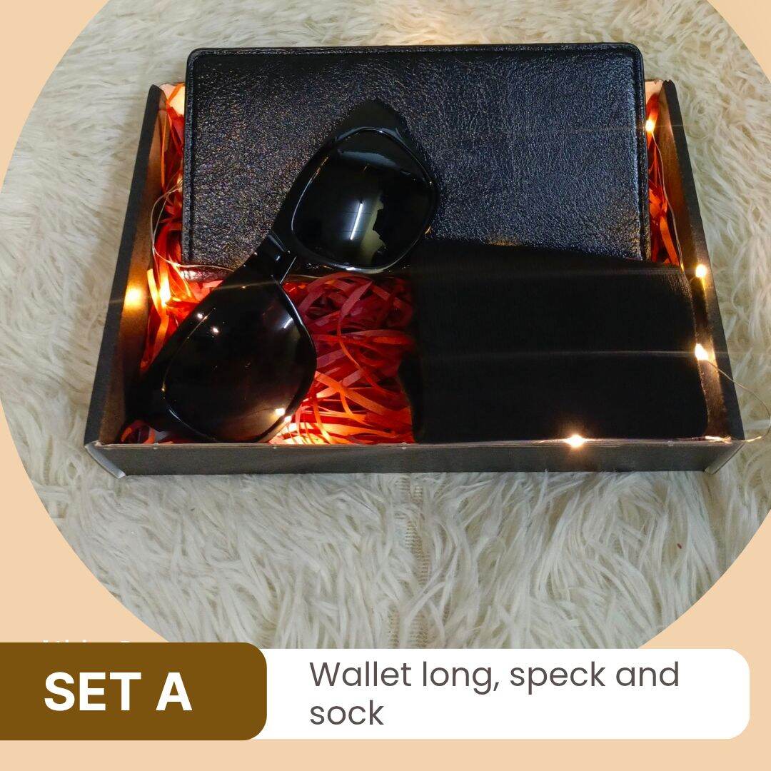 SET GIFT BOX ACCESSORIES MEN BAJET