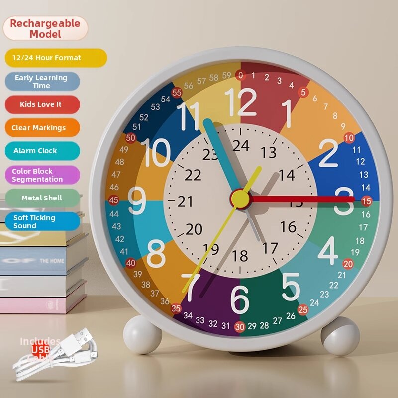 KEKESHANGJIA | Educational Alarm Clock for Children