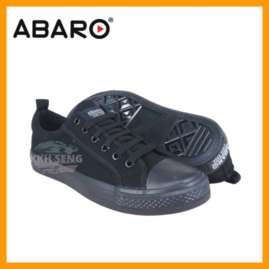 Abaro 7601 Black School Shoes #Kasut Hitam Sekolah Abaro | Lazada