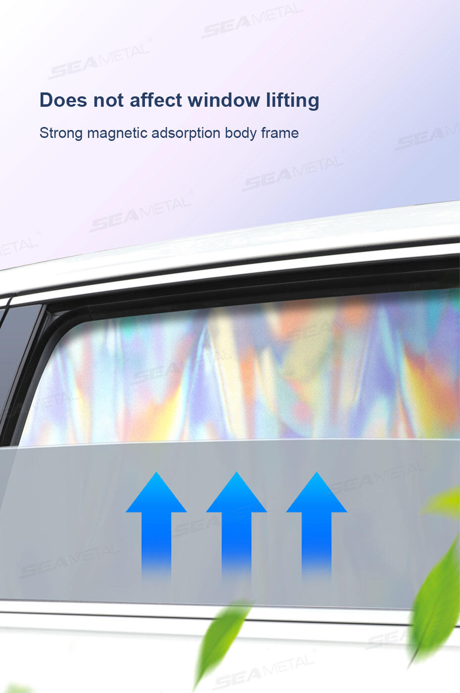 Magnetic Car Side Window Sunshade For Uv Protection & Cooling_voghion.com
