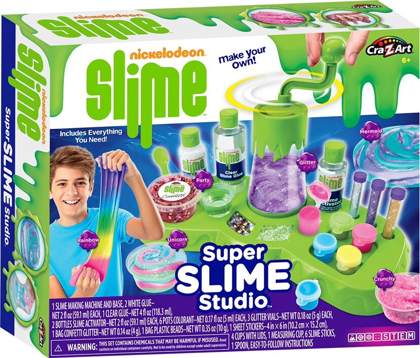 Export Nickelodeon Slime Slime Mixer Model Hand-Made DIY Flash Color Authentic. 
