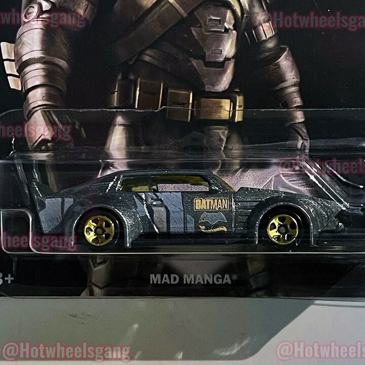 Hot Wheels Mad Manga - Série Batman 2015 - Blister Neuf