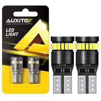 AUXITO 2PCS T10 LED Park Lights No Error W5W 194 168 Led Canbus Light Bulbs For Car Interior Reading Light 24V