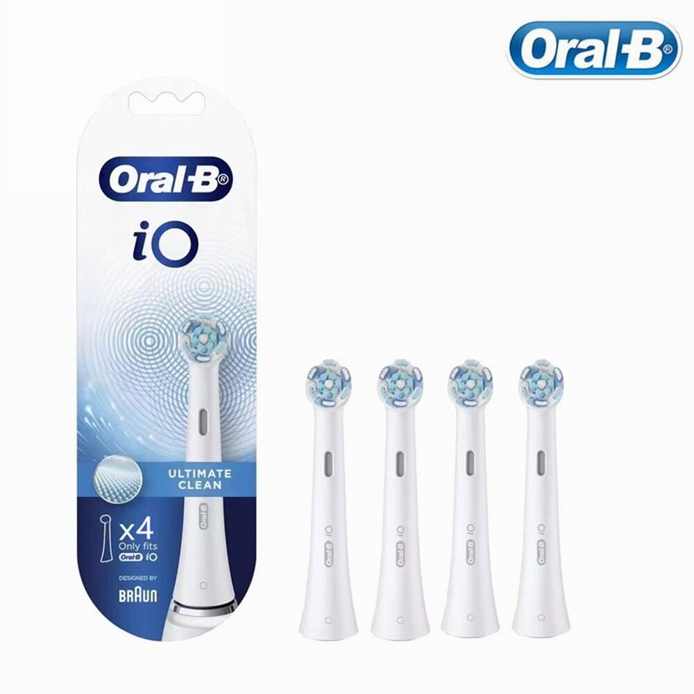 Oral-B iO Ultimate Clean Toothbrush Heads, wuhite, Pack of 4/8 ราคา 943 บาท*ส่งฟรี