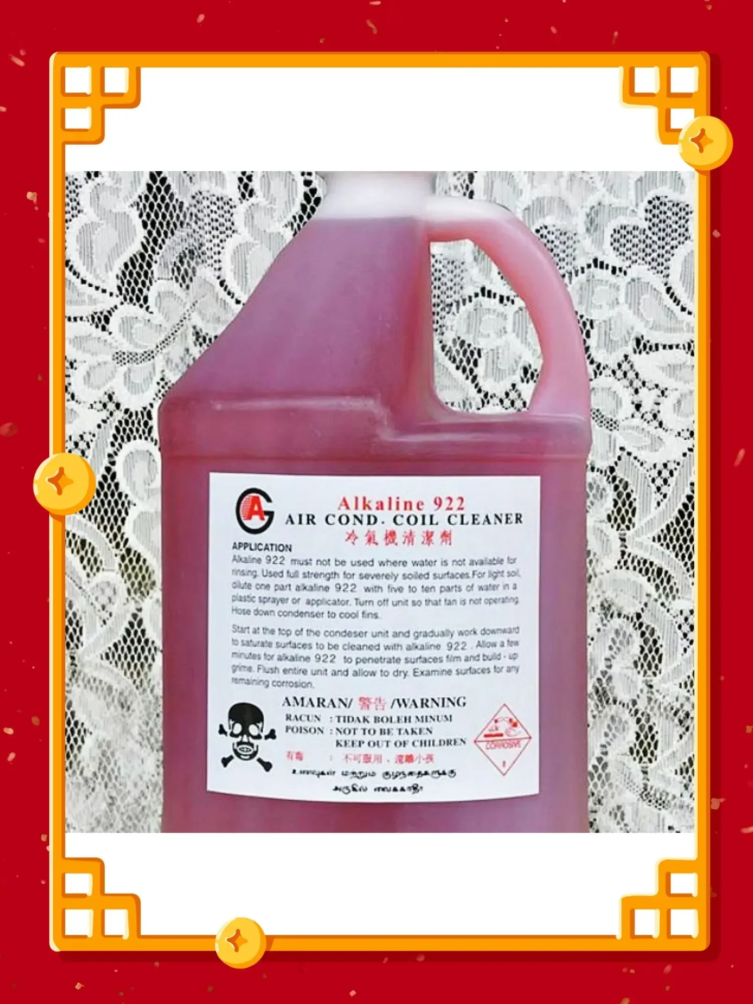 Chemical Air Cond Cleaner Ready Stock