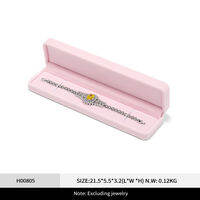 Oirlv Jewelry Box Velvet Wedding Ring Box Gift Case Necklace Earrings Bracelet Jewelry Storage Box H045