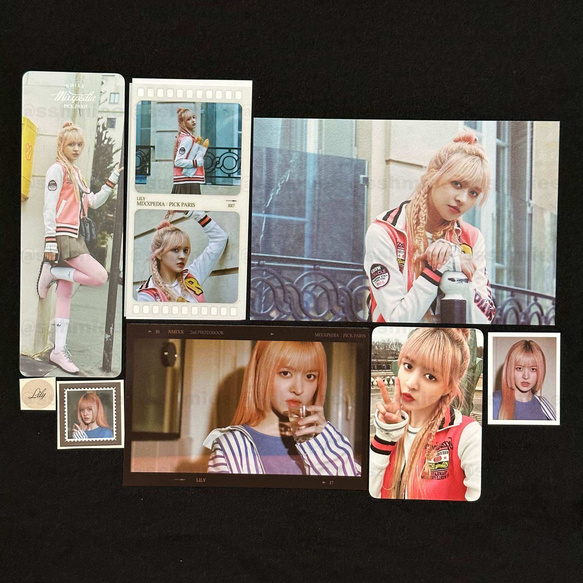 READYSTOCK] NMIXX MIXXPEDIA PICK PARIS Official Photocard - Member