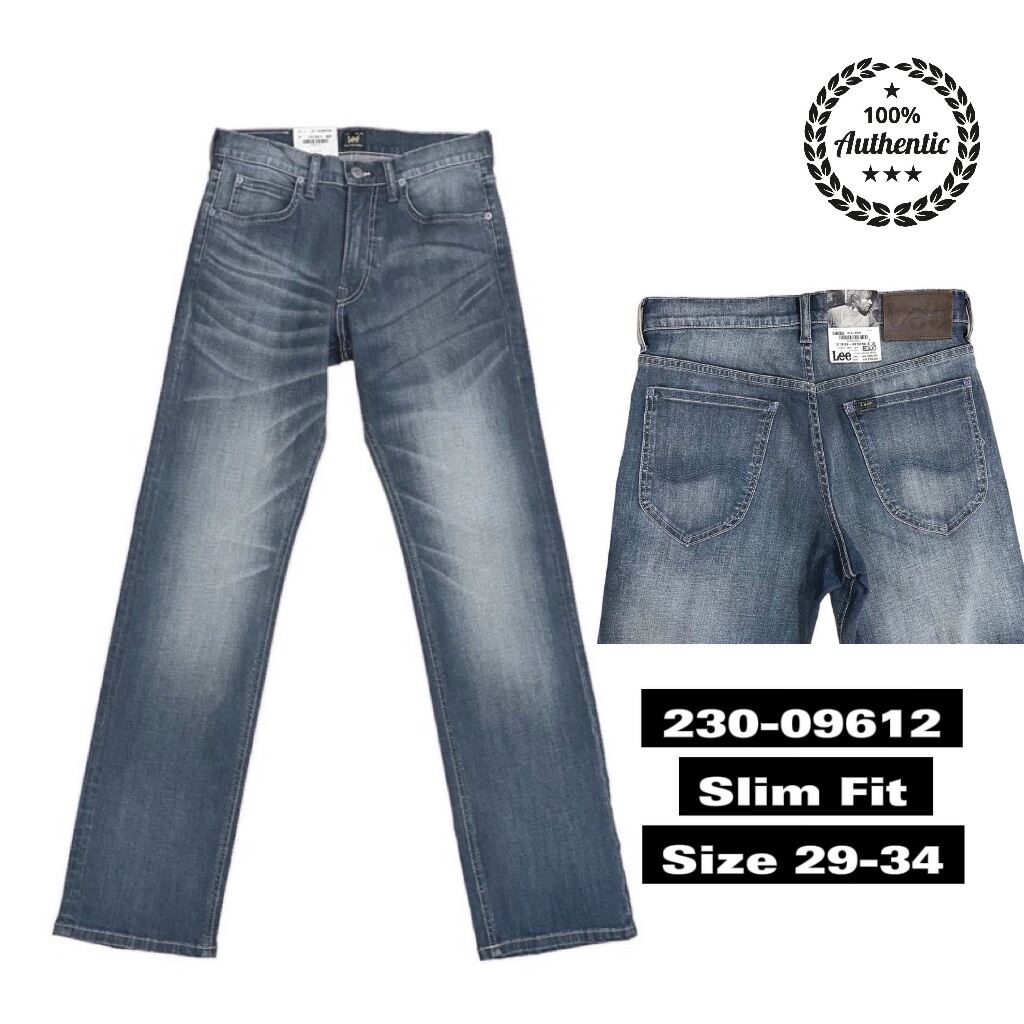 Lee Jeans Men Slim Fit / Seluar Lee Lelaki 230-09612 | Lazada