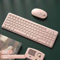 B.O.W | Quiet Thin Notebook & Desktop USB Keyboard and Mouse Set