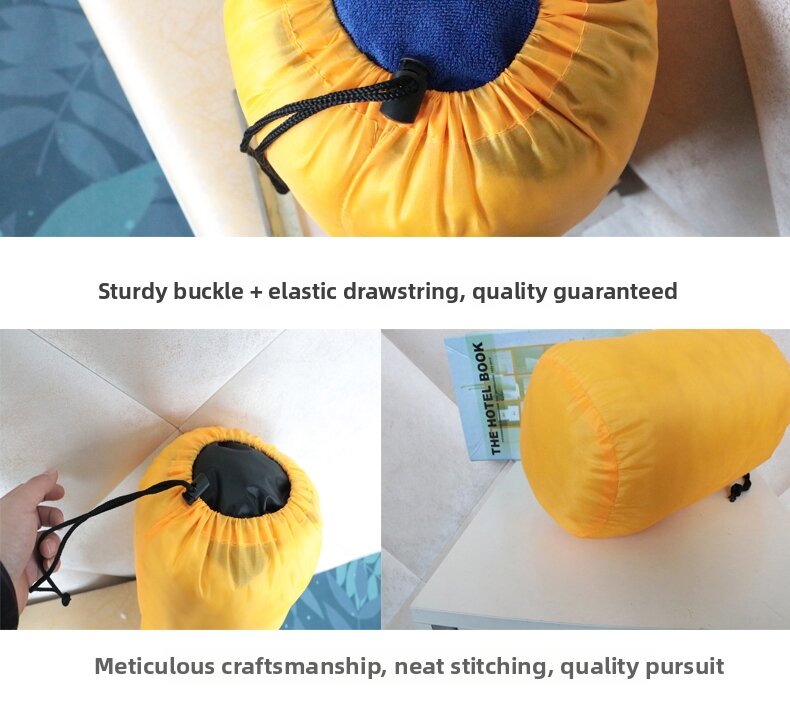 Large Capacity Drawstring Storage Bag, Round Bottom Dustproof Moisture Proof Pouch For Clothes Toys Blankets
_voghion.com