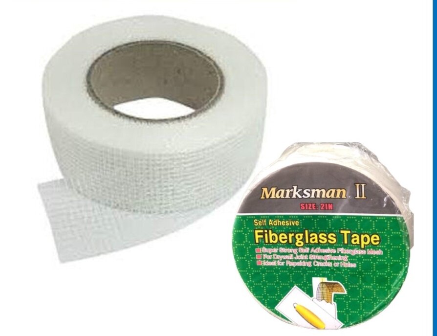 🎉READY STOCK🎉（100ORIGINAL）Marksman 2" x 45Meter Fiber Glass Mesh Tape