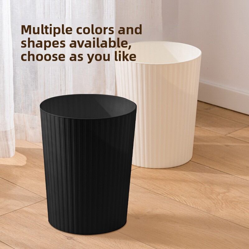 Thickened Large Capacity Bathroom Kitchen Bedroom Student Dormitory Garbage Can No Cover with Compression Ring Paper Basket Harga  37 Ringgit*Penghantaran Percuma