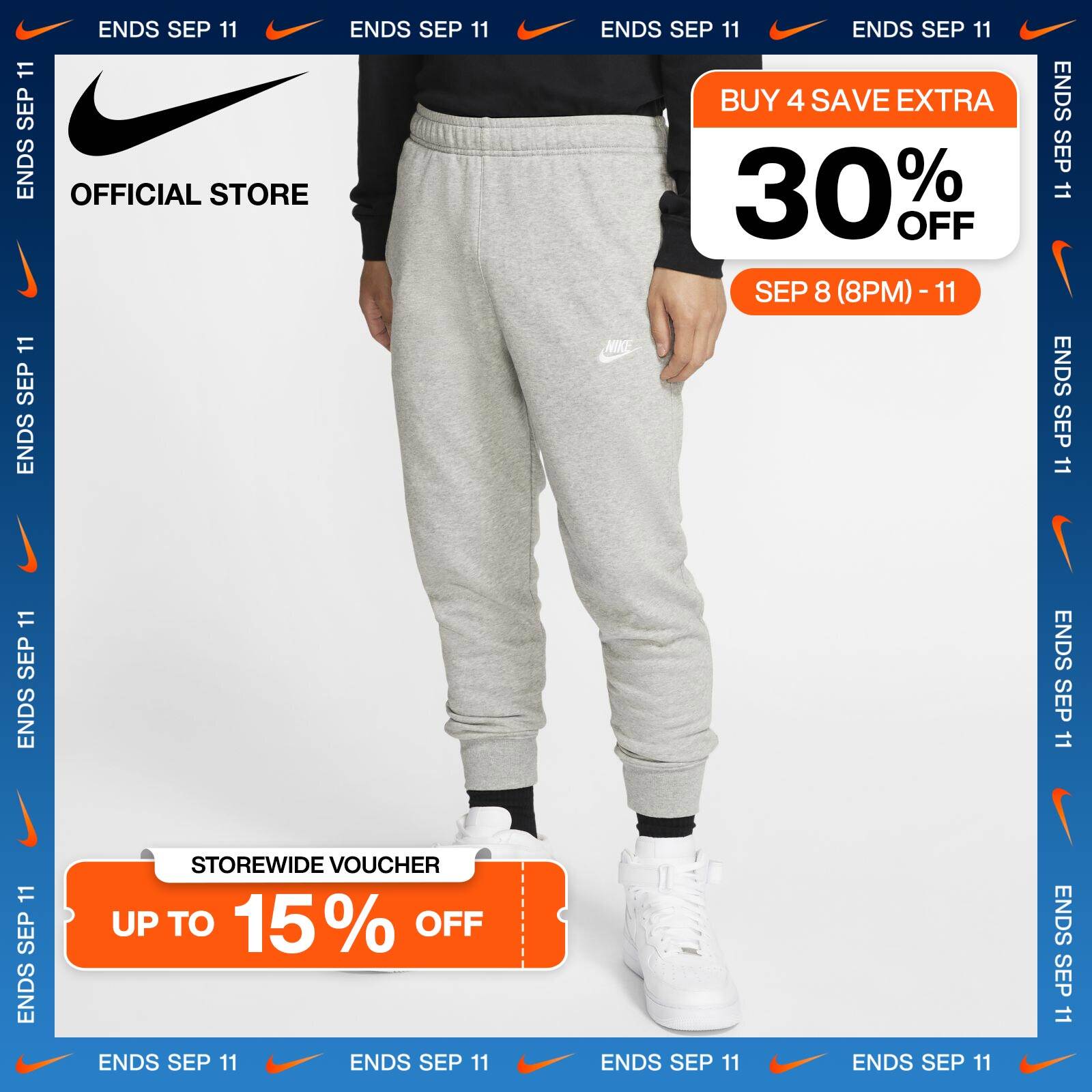 Nike Men's Sportswear Club Fleece Joggers - Dark Grey Heather