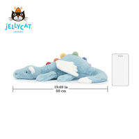 Jellycat Sky Dragon Luxurious Plush Security Animal For Soothing