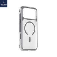 WIWU Magnetic for iPhone 17 Pro Max Case Long-lasting anti-yellowing Compatible with MagSafe Slim Shockproof Translucent Matte Phone Case for iPhone 17 Pro