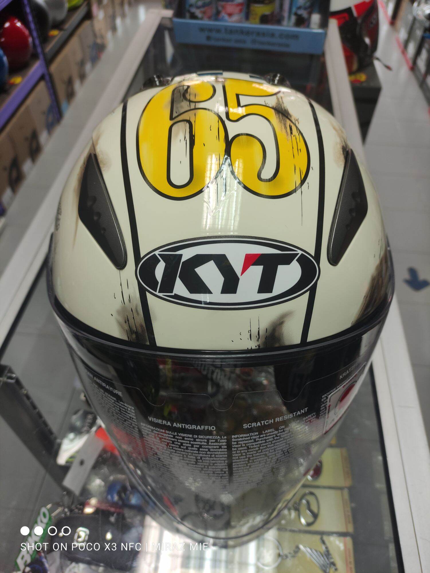 KYT Merdeka 65 helmet package Lazada