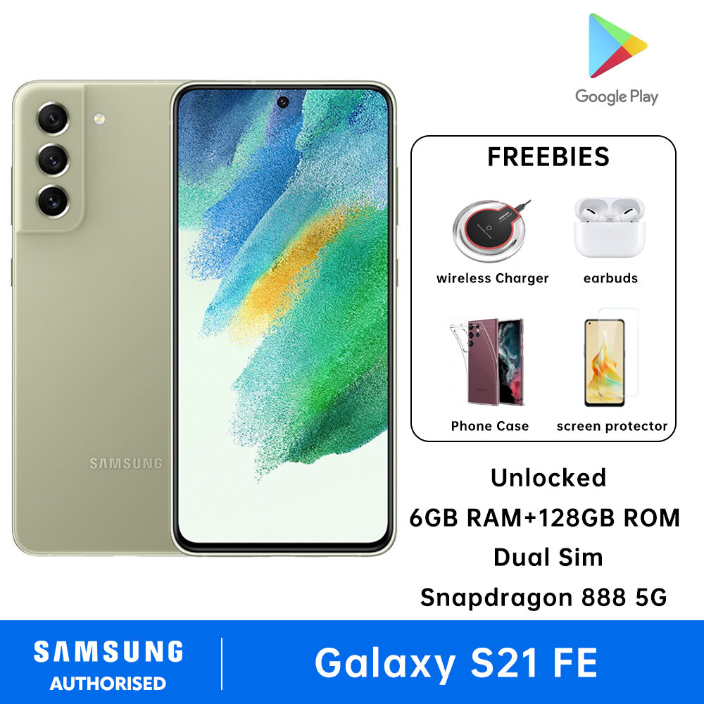 Samsung Galaxy S21 FE 5G Dual Sim 6GB RAM + 128GB ROM Snapdragon 888 5G Android Smartphone - Image 4