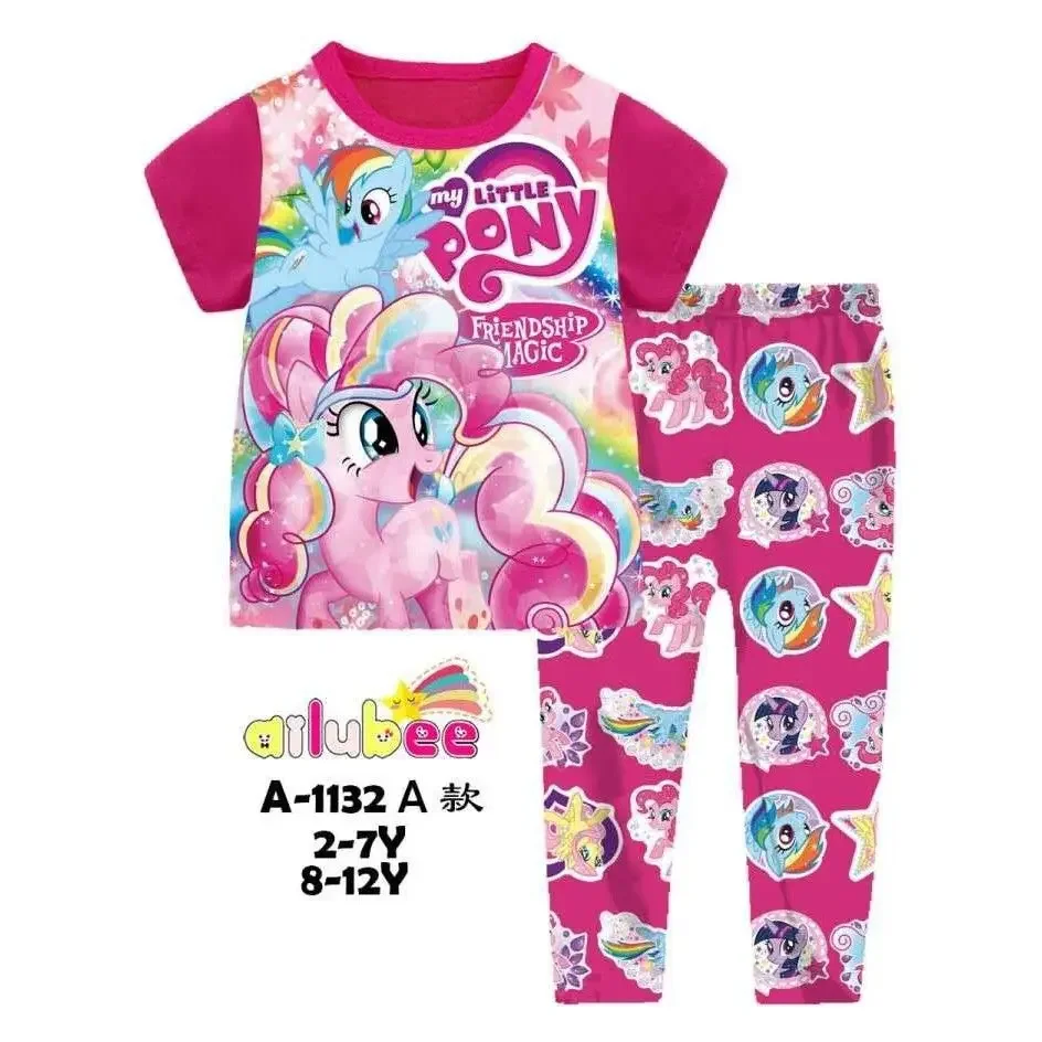 Kids Pyjamas Ailubee Pony A1132A Sleepwear Pony Girl