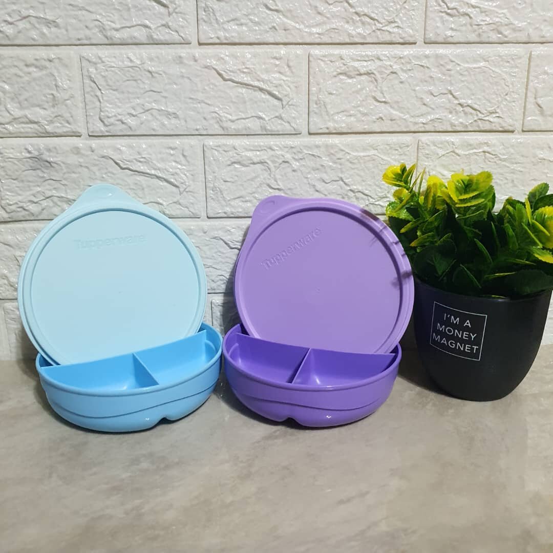 Tupperware Small Round Container 80ml /150ml ( 2pc/4pc)