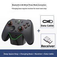 GameSir Star 2 Wireless Game Controller Dual Player 1000Hz Refresh Rate Two-Stage Hall Trigger Mechanical D-Pad Shoulder Buttons PC Steam Bluetooth Mobile Switch iOS Android
