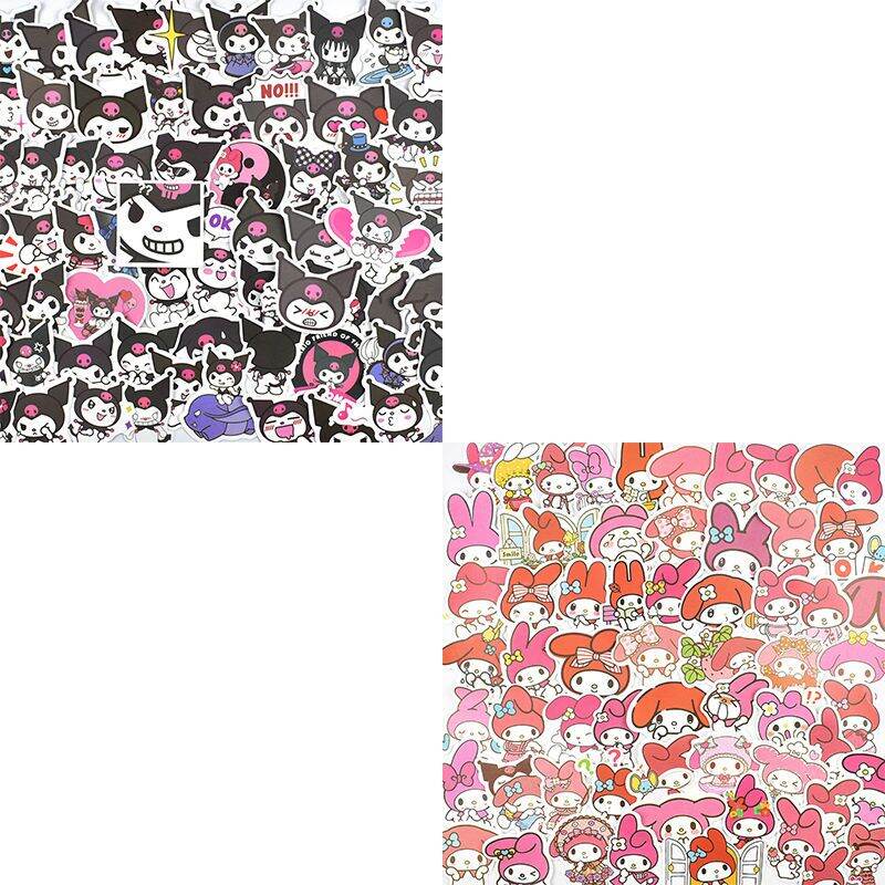 400 Sanliou Hand Ledger Sticker Do Not Repeat Clow M Melody Cinnamoroll