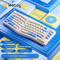 LEOBOG | Customized Alice Keyboard 75-key Hot-swappable Wireless 3-mode