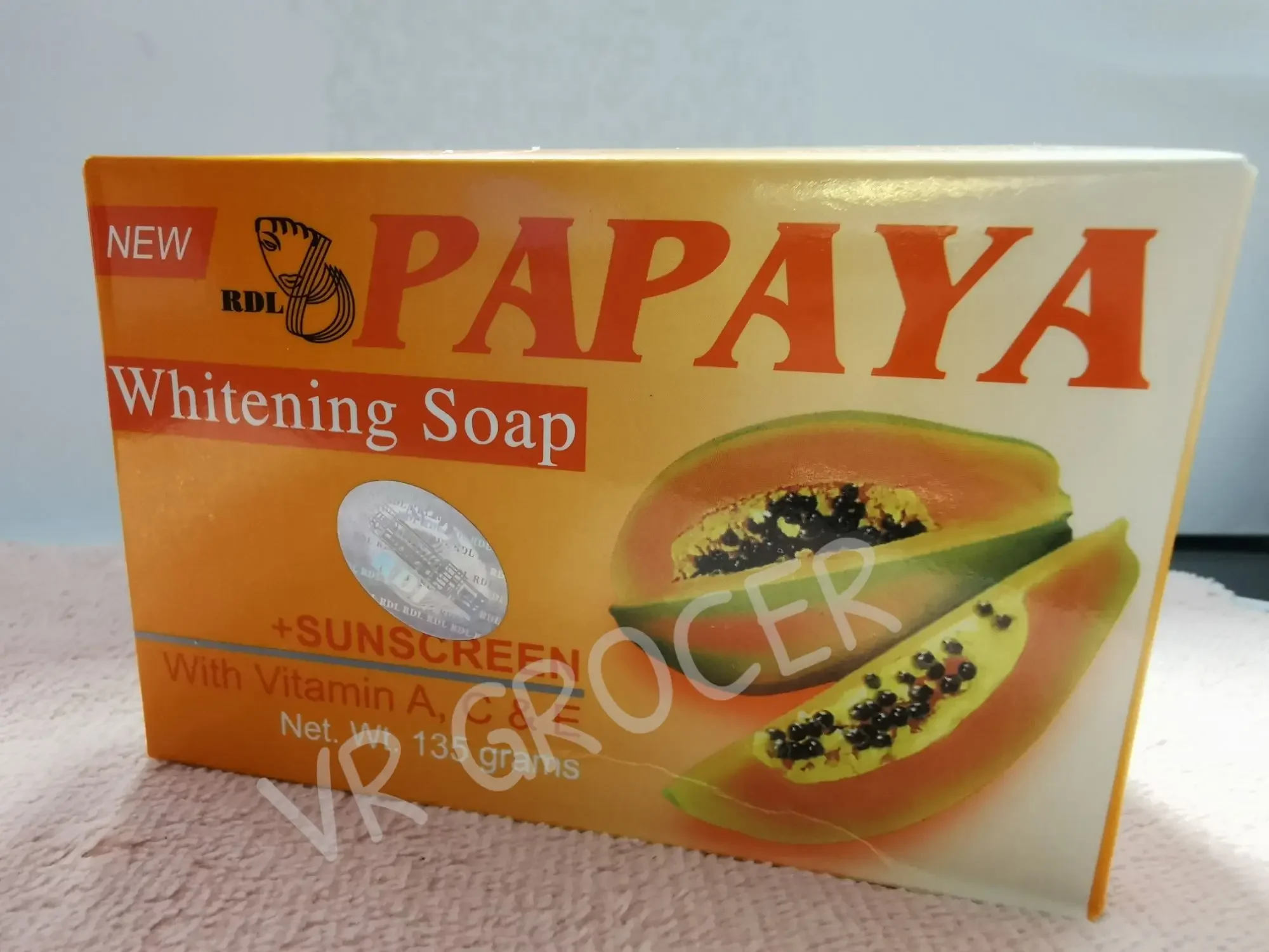 💯ORIGINAL RDL SABUN PAPAYA WHITENING SOAP 135g