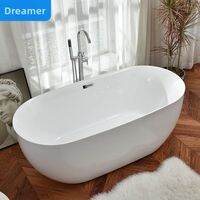 ZHENTAIYUAN | Acrylic Home-use Compact Constant Temperature Moveable Seamless Slim Edge Bathtub