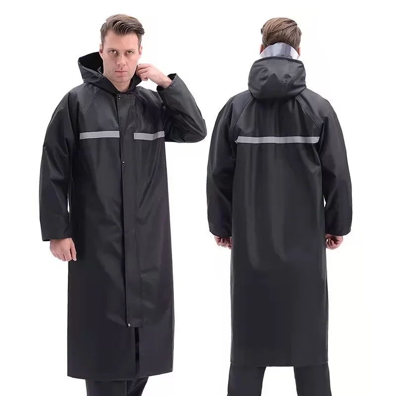 Unisex Baju Hujan Raincoat Motorcycle Rain Coat Jacket Suit (Double Layer Coat)