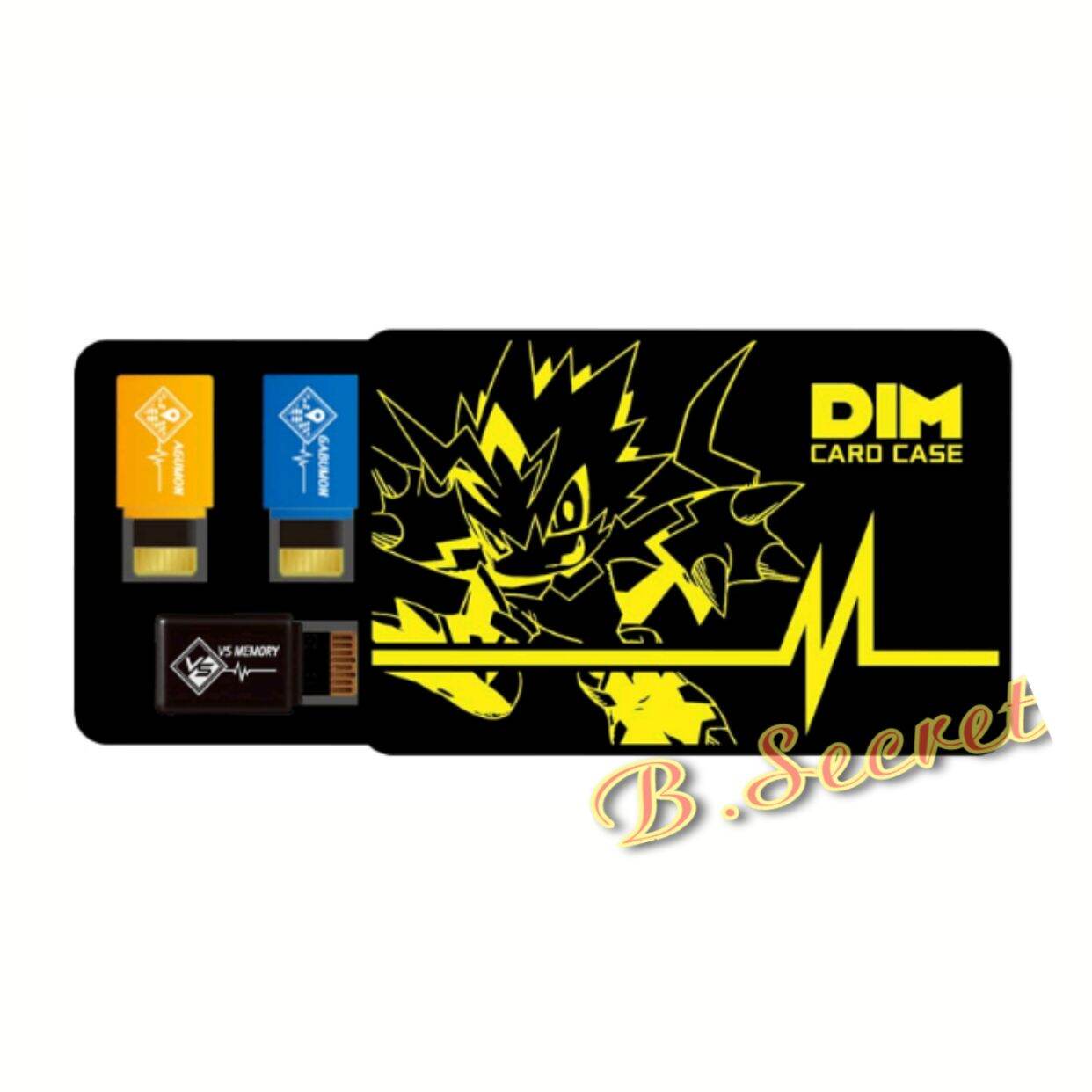 digimon dim card holder Vital Bracelet Dim Cards Metal Storage Case – SASUGATOYS main image 0