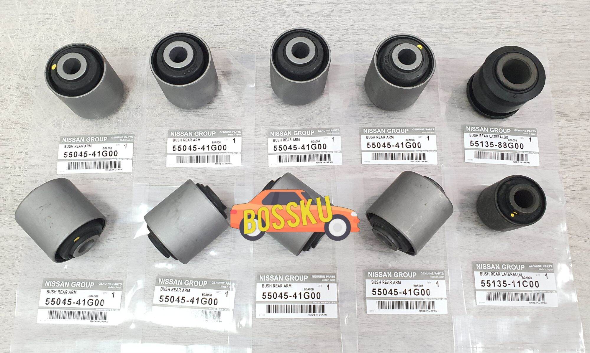 10 IN 1SET - REAR LATERAL ARM BUSH/REAR UPPER ARM BUSH/LOWER ARM BUSH ...